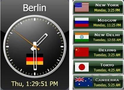 Sharp World Clock(桌面世界時鐘)