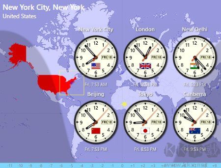 Sharp World Clock(桌面世界時鐘)