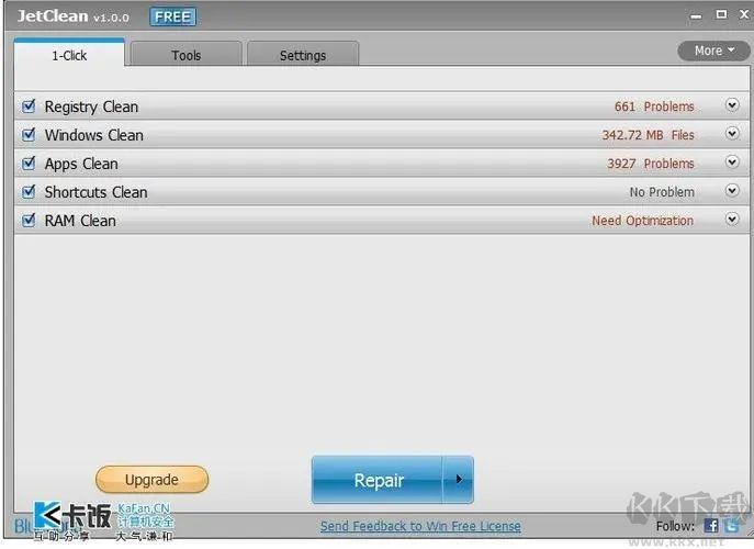 JetClean(系統優化清理工具)