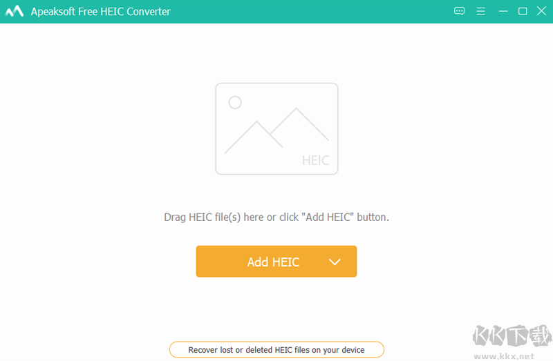 Apeaksoft Free HEIC Converter(HEIC圖片轉換工具)
