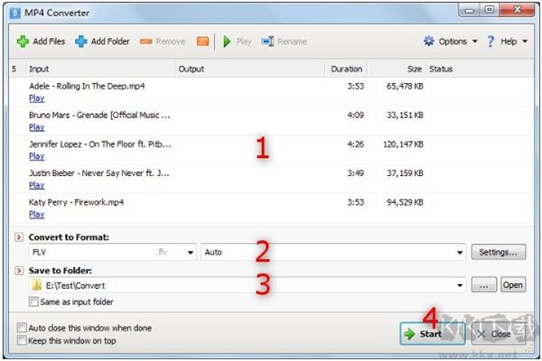 Tomabo MP4 Converter(MP4視頻格式轉換工具)