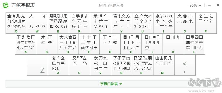 搜狗五筆輸入法