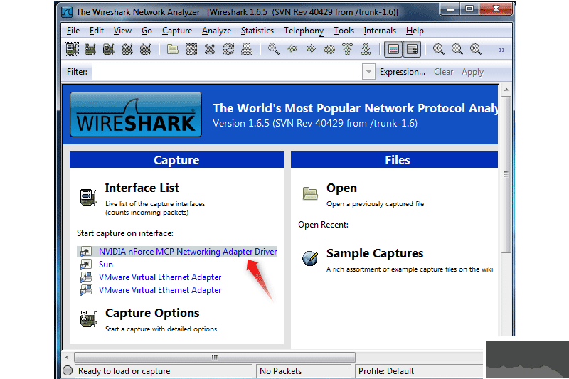 wireshark（網絡抓包工具）