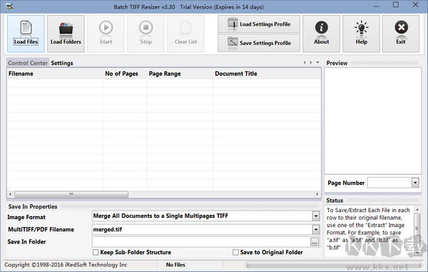Batch TIFF PDF Resizer(PDF文件處理軟件)