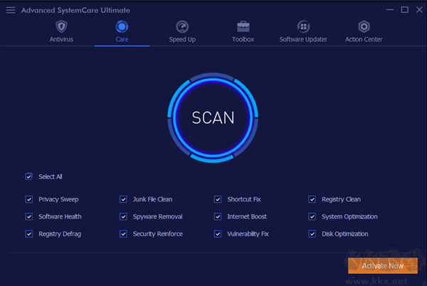 Advanced SystemCare Ultimate(清理優化殺毒軟件)
