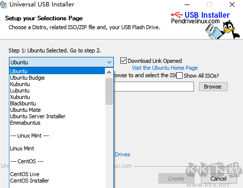 Universal USB Installer(U盤創建工具)