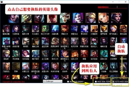 LOLSkinPro(英雄聯盟游戲換膚輔助工具)