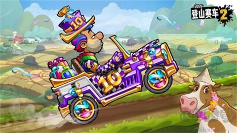 瘋狂登山賽車2內置菜單版