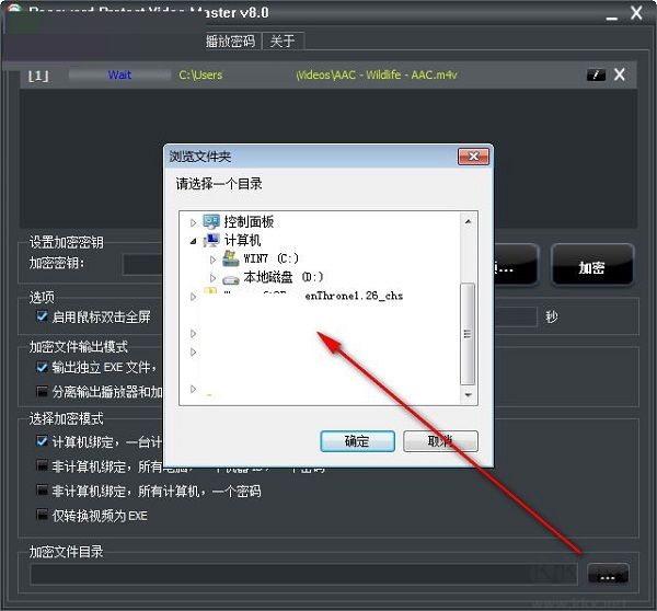 Password Protect Video Master