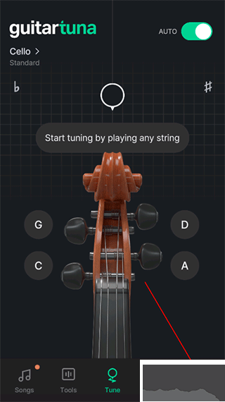 GuitarTuna調(diào)音器