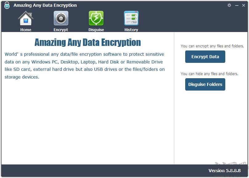 Amazing Any Data Encryption(數據加密軟件)