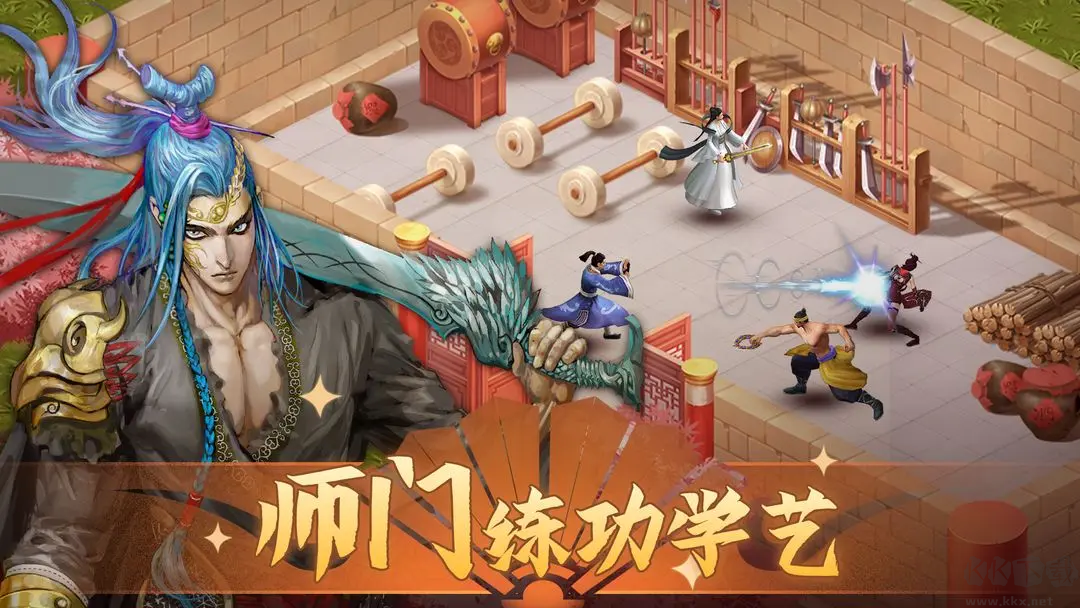 鐵血武林2官方版回合制策略武俠手游