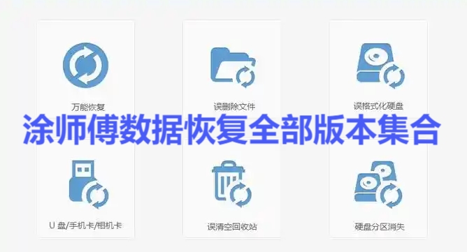 涂師傅數據恢復各種版本大全-涂師傅數據恢復全部版本集合-涂師傅數據恢復最新版/電腦版/免費版
