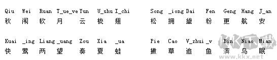 小鶴雙拼輸入法