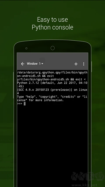 QPython3大蟒蛇