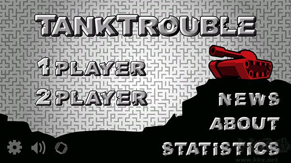 坦克動蕩游戲(TankTrouble)
