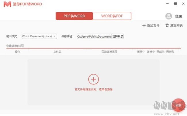 迷你PDF轉WORD正版