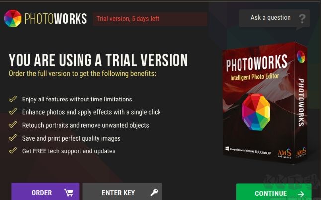 AMS Software PhotoWorks 10(圖像處理軟件)