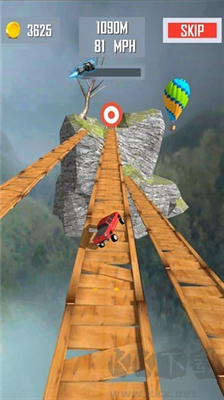 特大坡道特技車手游