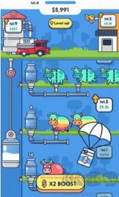牛奶工廠內置菜單版