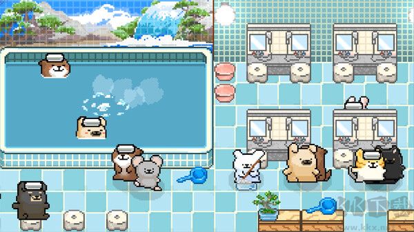 線條小狗動(dòng)物溫泉(Animal Spa)客戶端